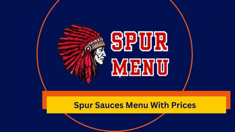 Spur Sauces Menu With Prices