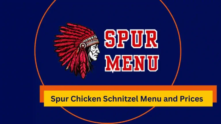 Spur Chicken Schnitzel Menu and Prices 2025