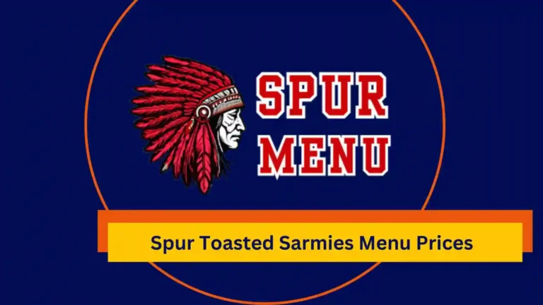 Spur Toasted Sarmies Menu With Updated Prices 2025