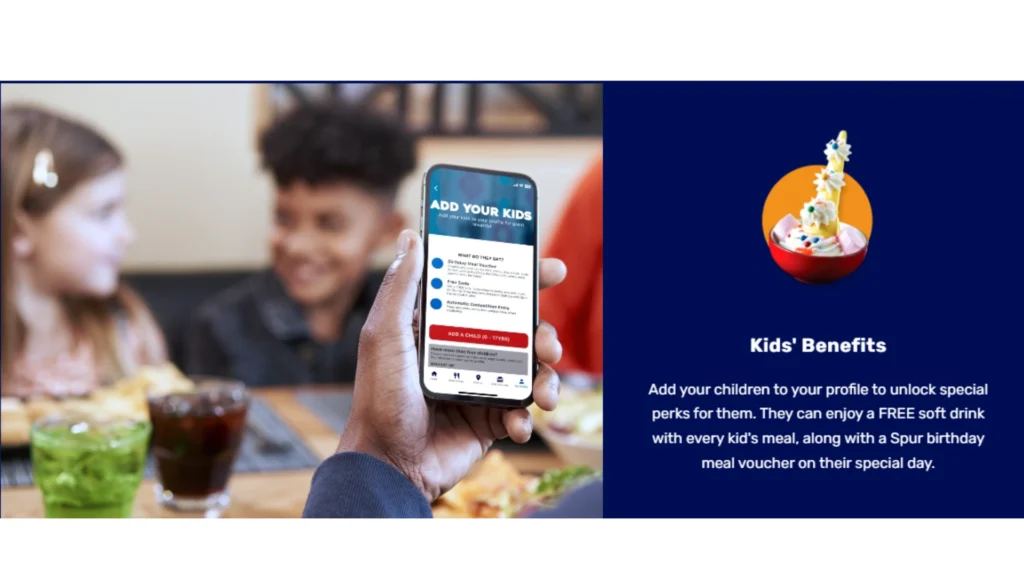 Spur Birthday Special - Kid's Birthday Party Menu and Prices 2025 2 Spur Family Loyality Card