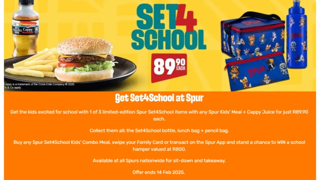 Spur Set for School Deal