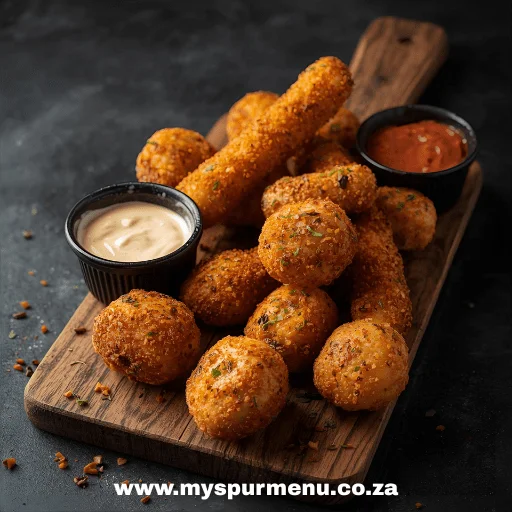 Mozzarella Sticks & Crumbed Mushrooms