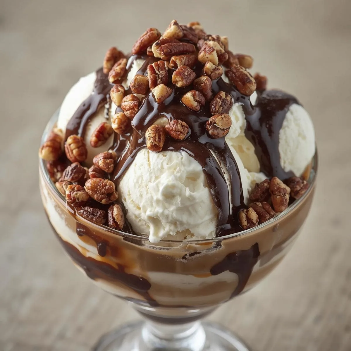 Pecan Nut Sundae