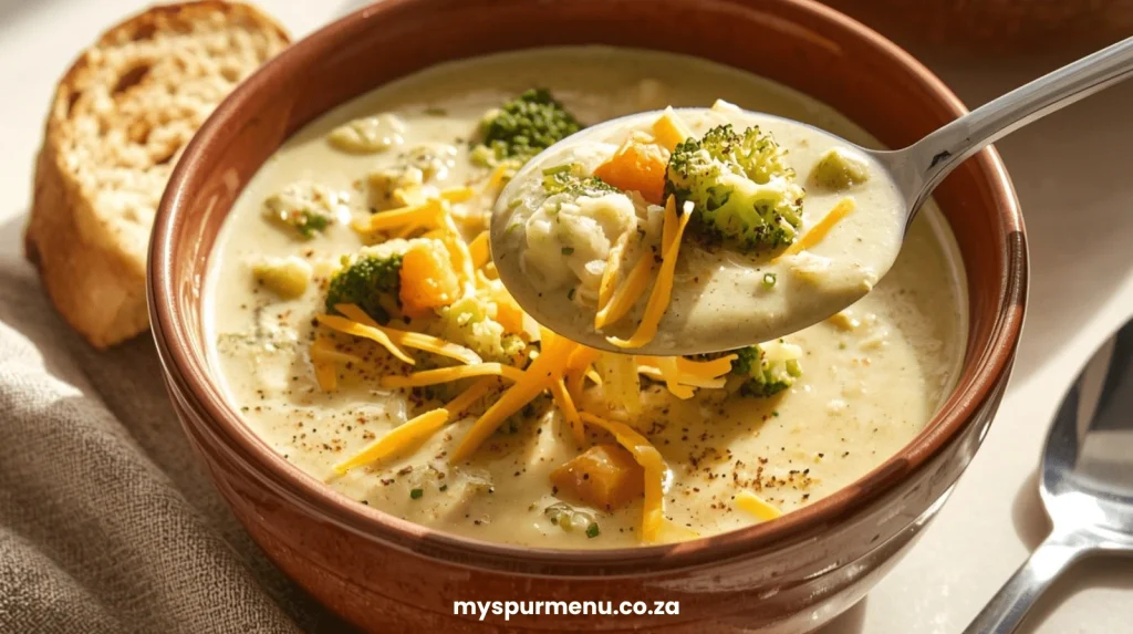 Crockpot Broccoli Cheese Soup