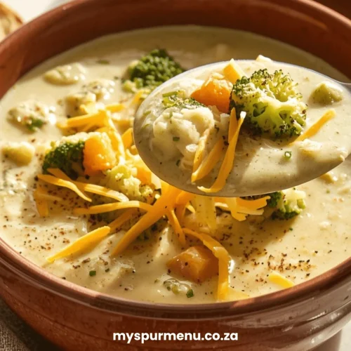 Crockpot Broccoli Cheese Soup